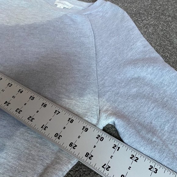 Treasure & Bond Ombre Gray & Brown Crew Neck Long Sleeve Sweatshirt Size M #0333 - Picture 5 of 7